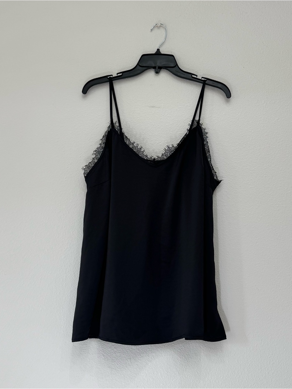 Lane Bryant Lace Trim Camisole Top Sz 14 Coquette Whimsigoth Romantic Cami-Tank